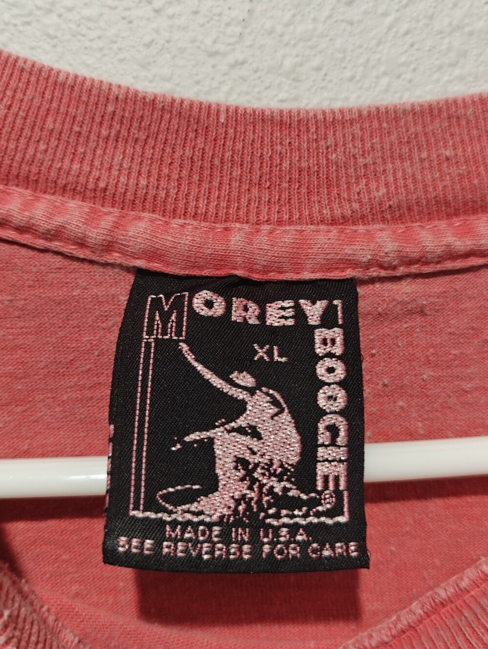 80s Vintage Morey Boogie Bodywear All Over Print Shirt XL Single Stitch 100% Cot - Picture 4 of 6